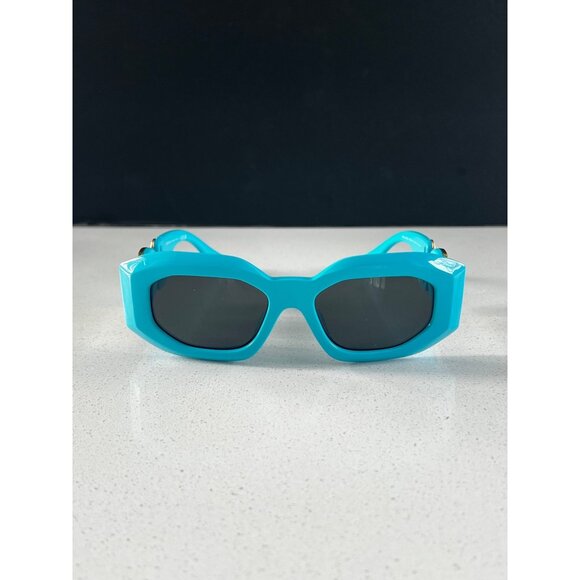Versace Turquoise Blue Sunglasses! NEW! New VERSACE Sunglasses VE 4353-B-M 5316/4S Turquoise Frames  main image 4